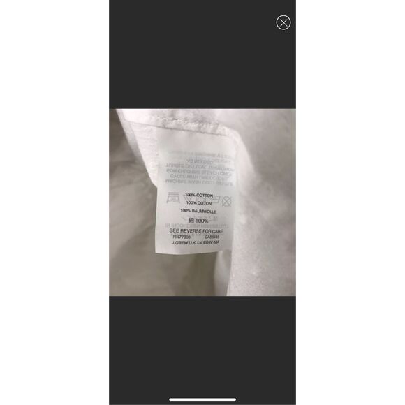 J. Crew Womens Off-The-Shoulder Swiss Dot Tired Beach Cover-up Dress White Large - Picture 4 of 9